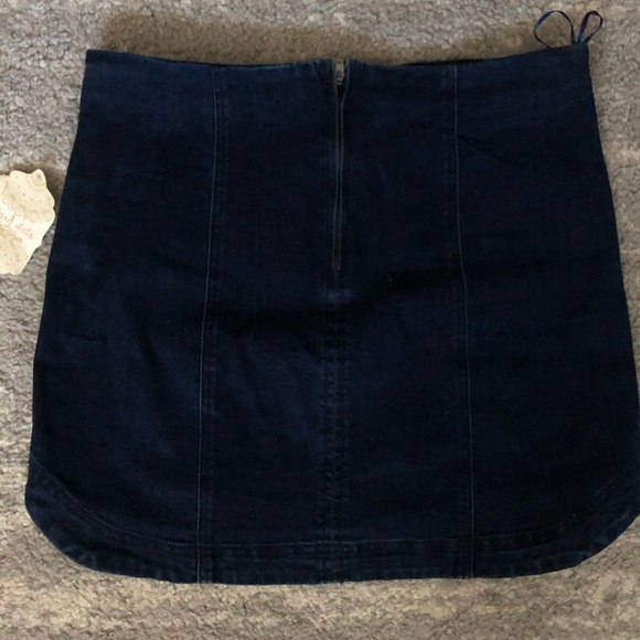 Altar’d State dark denim skirt - Picture 2 of 2